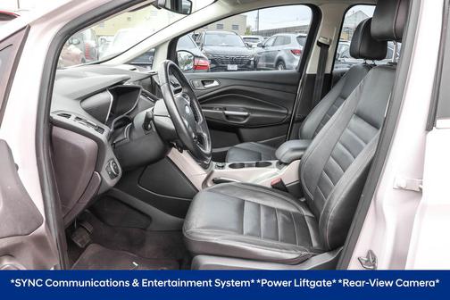 White Platinum Metallic Tri-Coat 2014 Ford C-Max Hybrid SEL