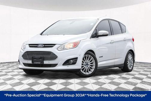 White Platinum Metallic Tri-Coat 2014 Ford C-Max Hybrid SEL