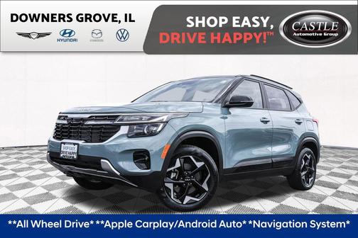 Pluton Blue/Black Roof 2025 Kia Seltos S