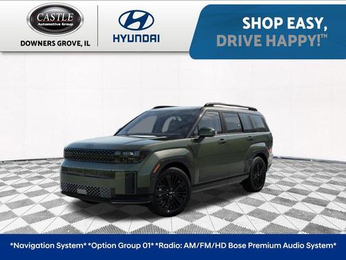 Rockwood Green 2026 Hyundai SANTA FE HEV Calligraphy