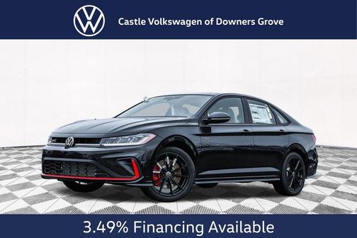 Deep Black Pearl 2026 Volkswagen Jetta GLI 2.0T Autobahn