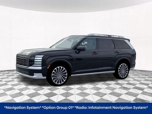 Abyss Black Pearl 2026 Hyundai Palisade Hybrid Calligraphy