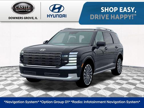 Abyss Black Pearl 2026 Hyundai Palisade Hybrid Calligraphy