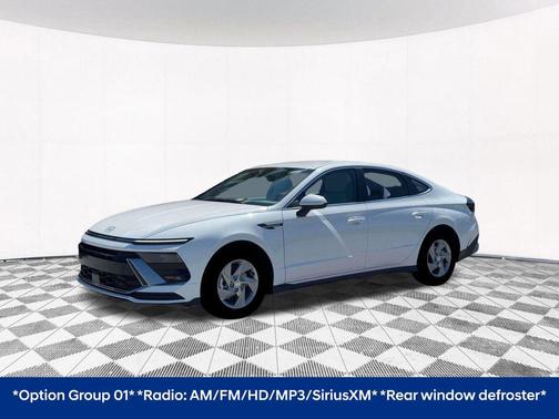 Serenity White 2026 Hyundai SONATA SE