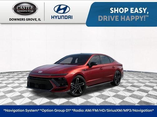 Ultimate Red 2026 Hyundai SONATA N Line