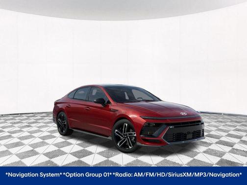 Ultimate Red 2026 Hyundai SONATA N Line