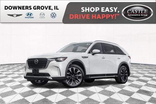 Rhodium White Premium 2024 Mazda CX-90 PHEV Premium Plus