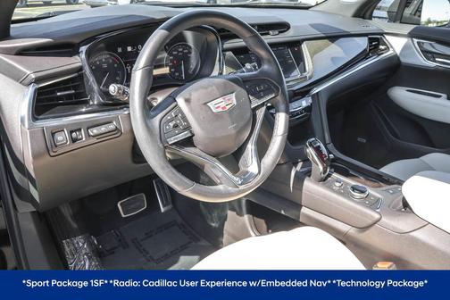Stellar Black Metallic 2023 Cadillac XT6 Sport AWD
