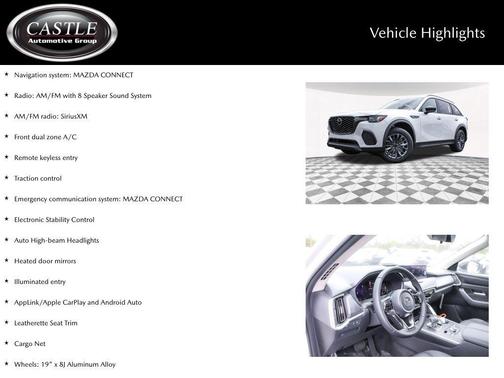 Rhodium White Premium 2026 Mazda CX-70 PHEV SC