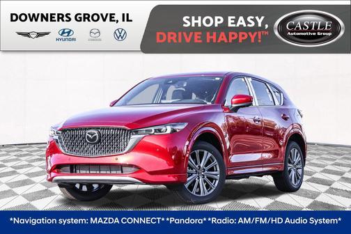 Soul Red Crystal Metallic 2025 Mazda CX-5 2.5 Turbo Signature