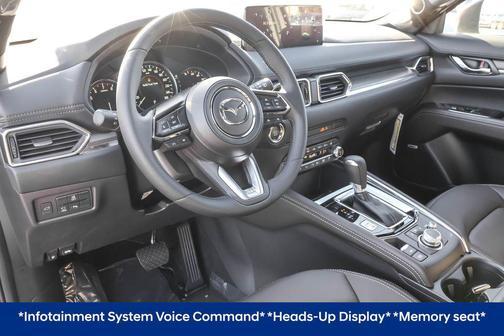 Soul Red Crystal Metallic 2025 Mazda CX-5 2.5 Turbo Signature