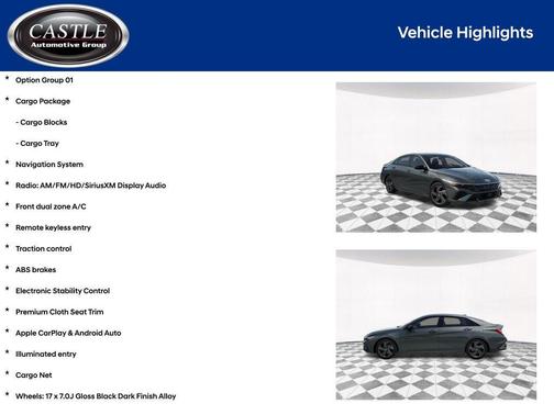 Amazon Gray 2026 Hyundai ELANTRA HEV SEL Sport