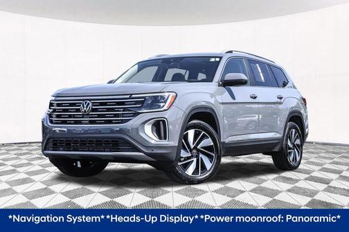 Gray 2025 Volkswagen Atlas 2.0T SEL