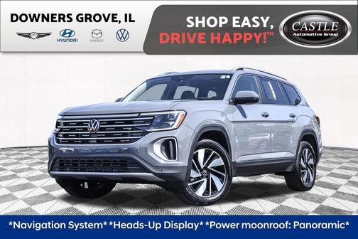 Gray 2025 Volkswagen Atlas 2.0T SEL