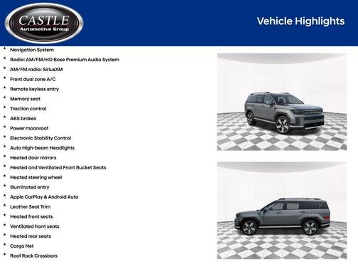 Hampton Gray 2026 Hyundai SANTA FE Limited
