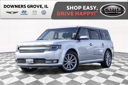 Ingot Silver 2019 Ford Flex Limited