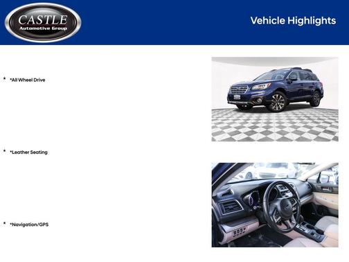 2017 Subaru Outback 2.5i Limited