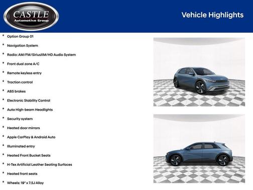 Lucid Blue 2026 Hyundai IONIQ 5 SEL