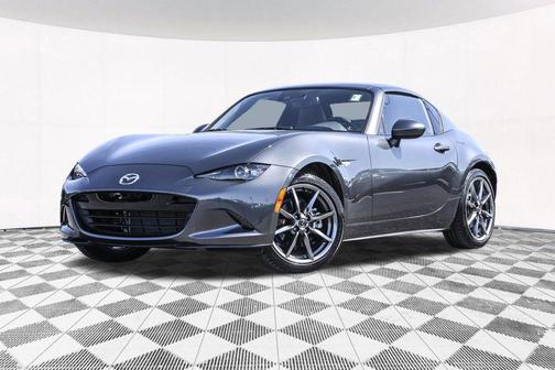 Machine Gray Metallic 2023 Mazda MX-5 Miata RF Grand Touring