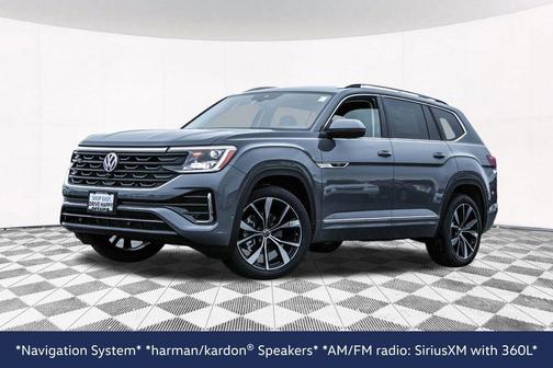 Pure Gray 2026 Volkswagen Atlas 2.0T SEL Premium R-Line 4MOTION
