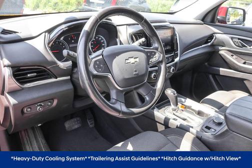 Cajun Red Tintcoat 2020 Chevrolet Traverse LT Cloth