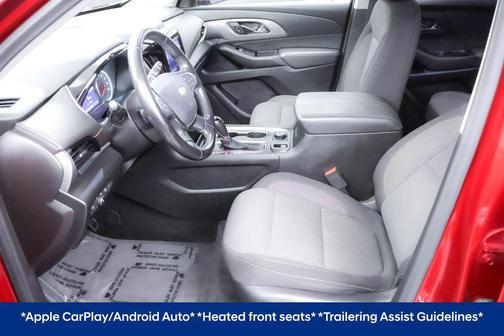 Cajun Red Tintcoat 2020 Chevrolet Traverse LT Cloth