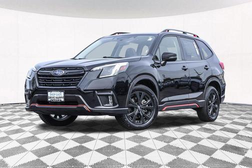 Crystal Black Silica 2023 Subaru Forester Sport