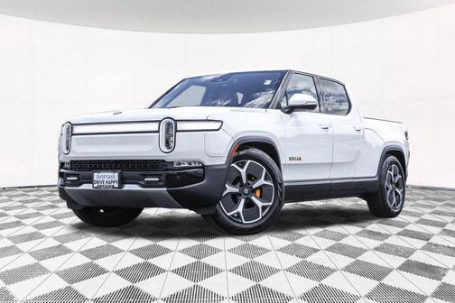 Glacier White 2022 Rivian R1T Adventure