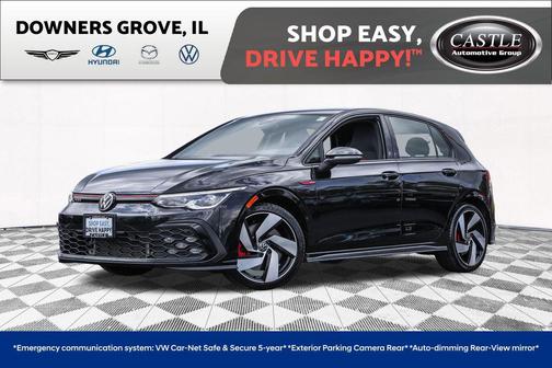 Black 2024 Volkswagen Golf GTI 2.0T S DSG