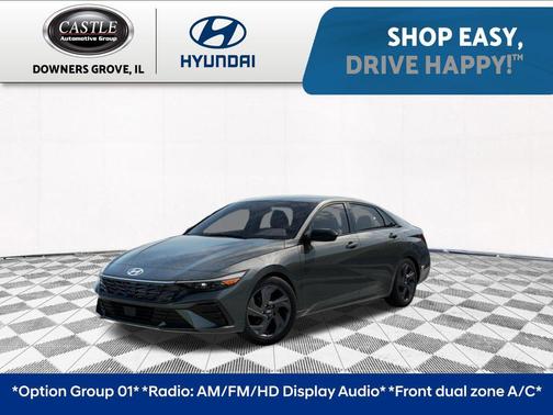 Amazon Gray 2026 Hyundai ELANTRA Sport