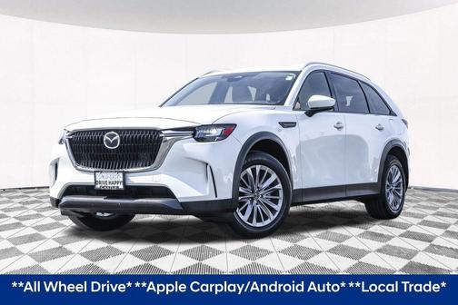 Rhodium White Premium 2024 Mazda CX-90 3.3 Turbo Preferred