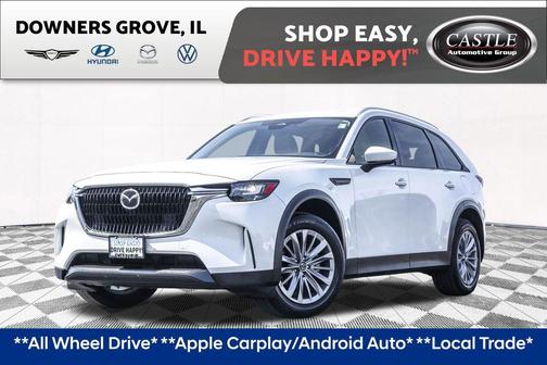 Rhodium White Premium 2024 Mazda CX-90 3.3 Turbo Preferred