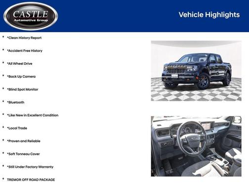 Shadow Black 2024 Ford Maverick XLT