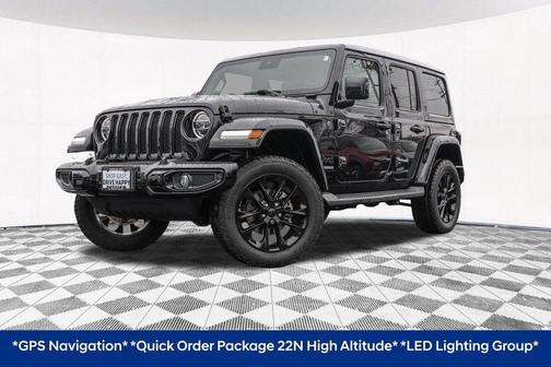 Black Clearcoat 2021 Jeep Wrangler Unlimited Sahara