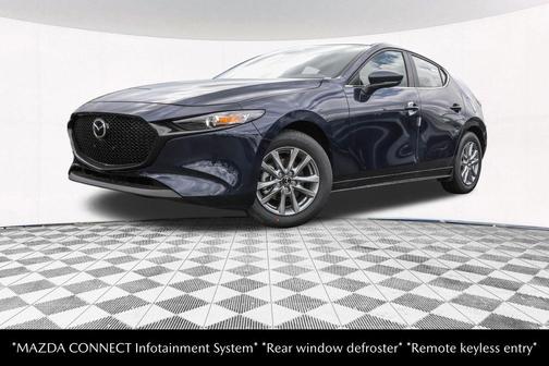 Deep Crystal Blue Mica 2026 Mazda Mazda3 FWD