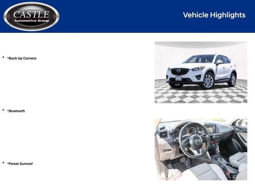 Crystal White Pearl Mica 2014 Mazda CX-5 Grand Touring