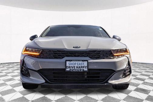Wolf Gray 2021 Kia K5 GT-Line