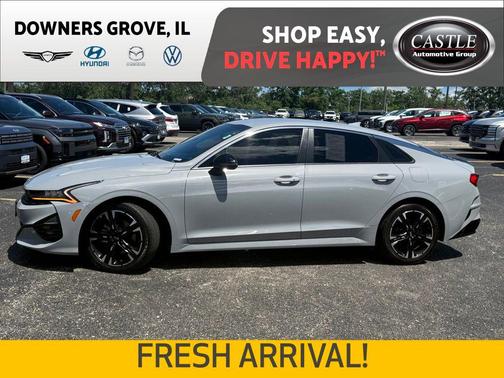 Wolf Gray 2021 Kia K5 GT-Line