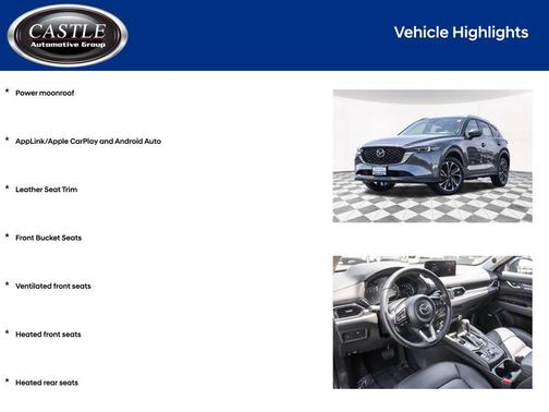 Machine Gray Metallic 2023 Mazda CX-5 2.5 S Premium Plus Package