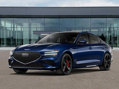 Capri Blue 2026 Genesis G70 3.3T AWD Sport Prestige