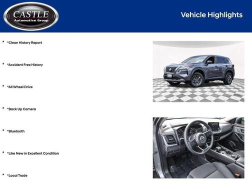 Gun Metallic 2023 Nissan Rogue S