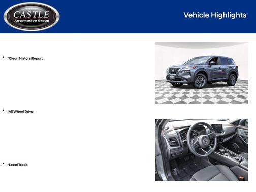 Gun Metallic 2023 Nissan Rogue S