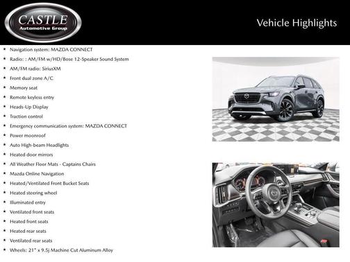 Machine Gray Metallic 2026 Mazda CX-90 3.3 Turbo S Premium Plus