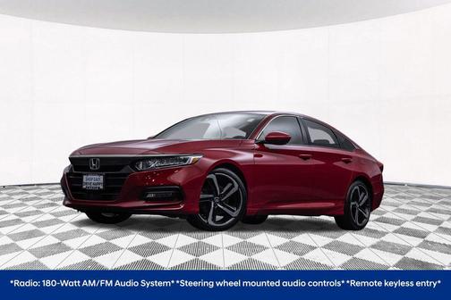 San Marino Red 2019 Honda Accord Sport