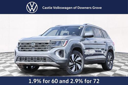 pure gray 2026 Volkswagen Atlas 2.0T SEL