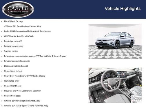 Pyrite Silver Metallic 2026 Volkswagen Jetta 1.4T SE