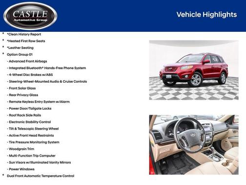 2011 Hyundai SANTA FE Limited