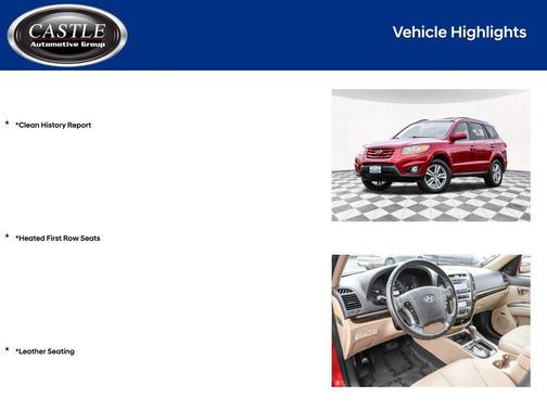 2011 Hyundai SANTA FE Limited