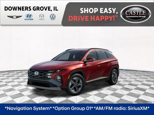 Ultimate Red 2025 Hyundai TUCSON SEL Convenience