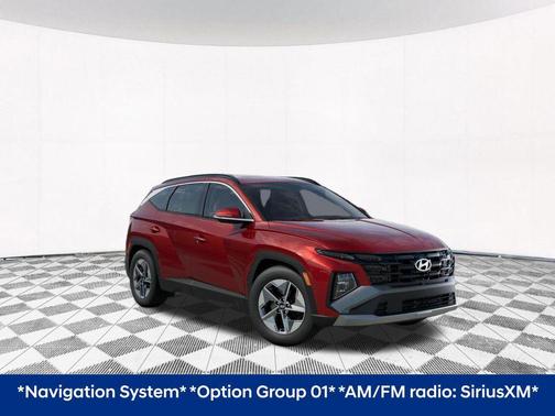 Ultimate Red 2025 Hyundai TUCSON SEL Convenience